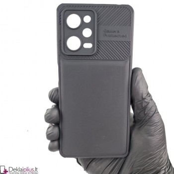 Guminis dėklas su papildoma kameros apsauga (Xiaomi Poco X5 Pro 5G/Redmi Note 12 Pro 5G) Guminis dėklas su papildoma kameros apsauga (Xiaomi Poco X5 Pro 5G/Redmi Note 12 Pro 5G)